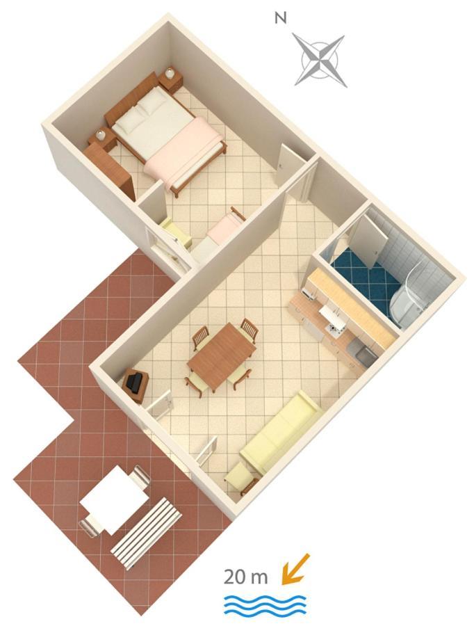 Apartments By The Sea Crikvenica - 2354 מראה חיצוני תמונה