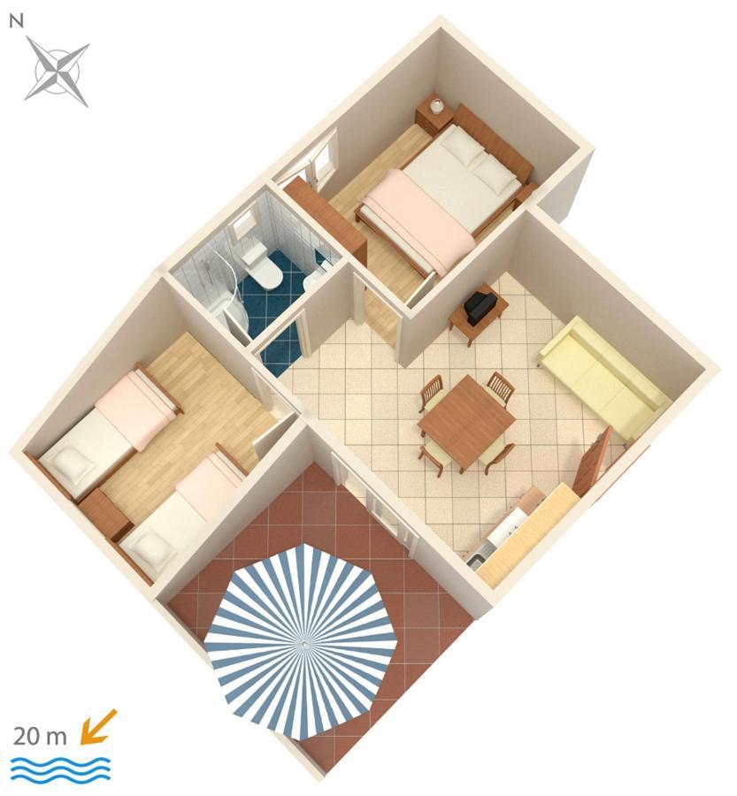 Apartments By The Sea Crikvenica - 2354 מראה חיצוני תמונה